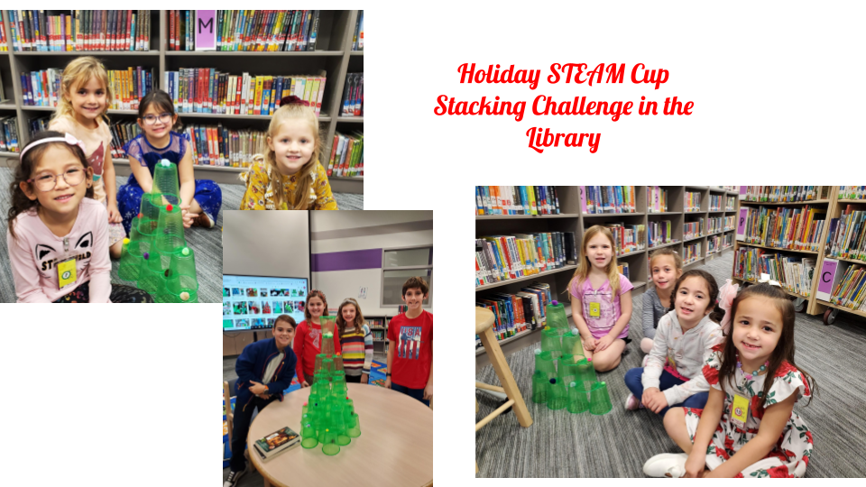  Holiday STEAM Cup Stacking Challenge